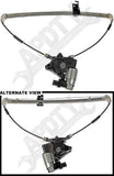 APDTY 859318 Power Window Regulator and Motor Assembly