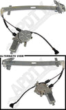 APDTY 859483 Power Window Regulator And Motor Assembly Replaces 0K077 73560B