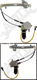APDTY 859495 Power Window Regulator and Motor Assembly