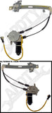 APDTY 859496 Power Window Regulator and Motor Assembly