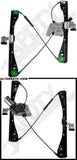 APDTY 859643 Power Window Regulator and Motor Assembly
