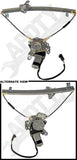 APDTY 859980 Power Window Regulator and Motor Assembly