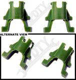 APDTY 911156 Fuel Line Retaining Clip - Green