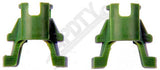 APDTY 911156 Fuel Line Retaining Clip - Green