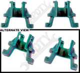 APDTY 911157 Fuel Line Retaining Clip - Teal