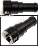 APDTY 911522 Coolant Connector - 3/4In. Tube x 3/4In. Hose, GM OE#:22657120