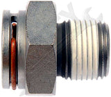 APDTY 911714 Transmission Line Connector - 3/8 - 18In. Thread