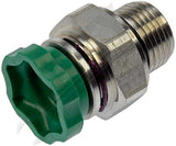 APDTY 911724 Transmission Connector for 5/8 In. Tube 7/8-14 UNF