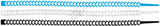 12 IN. MIX MILLE-TIE QUICKSTRIP