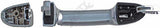 APDTY 94693 Interior Door Handle Rear Right