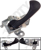 APDTY 94702 Interior Door Handle Front/Rear Left