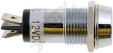 APDTY 95030 9/16 In. Led Indicator Light - Blue