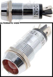 9/16 IN. LED INDICATOR LIGHT - RED