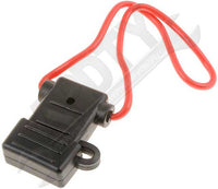 APDTY 95040 14 Gauge With Waterproof Blade Style Fuse Holder