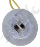 APDTY 95831 Back-Up / Reverse Lamp Light Bulb Socket; 2-Wire