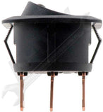 BLACK BODY/AMBER LED GLOW - ROUND STYLE