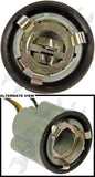 APDTY 96931 Electrical Sockets - 3-Wire Gray 7/8 In. Focal Length Front/Rear