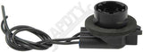 APDTY 96992 Electrical Sockets - 3-Wire Rear Stop, Tail, Turn and Back-Up