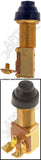 ELECTRICAL SWITCHES - SPECIALTY - STARTER SWITCHES - PUSH BUTTON BRASS -