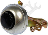 APDTY 97030 Universal Horn Button; Flush Mount With Bracket