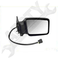 APDTY 066286 Side View Mirror - Right , Power Black