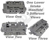 APDTY 726391 Intake Manifold Aluminum Lower, GM 3.8L 3800 Includes EGR Insert