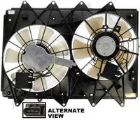 APDTY 732553 Dual Fan Assembly With Controller Replaces CY0315025F