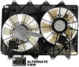 APDTY 732553 Dual Fan Assembly With Controller Replaces CY0315025F