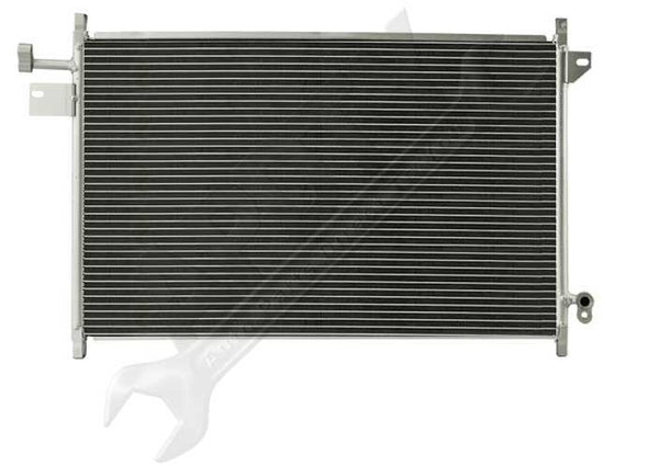 APDTY 3362 Air Conditioning Condenser Cooling Assembly Replaces 6R3Z19712AB