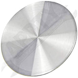 APDTY 010112 Chrome Wheel Center Hub Cap w/Two End Caps