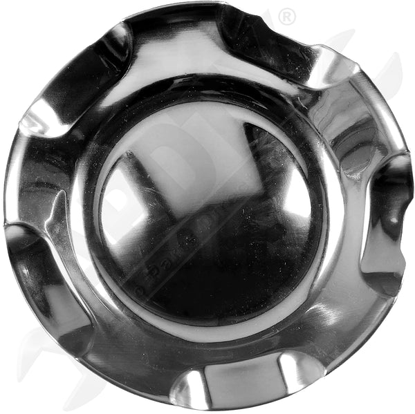 APDTY 010120 Brushed Aluminum Wheel Center Cap