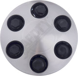 APDTY 010122 Wheel Center Cap - Brushed Aluminum Look