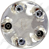 APDTY 010145 Wheel Center Hub Cap Chrome