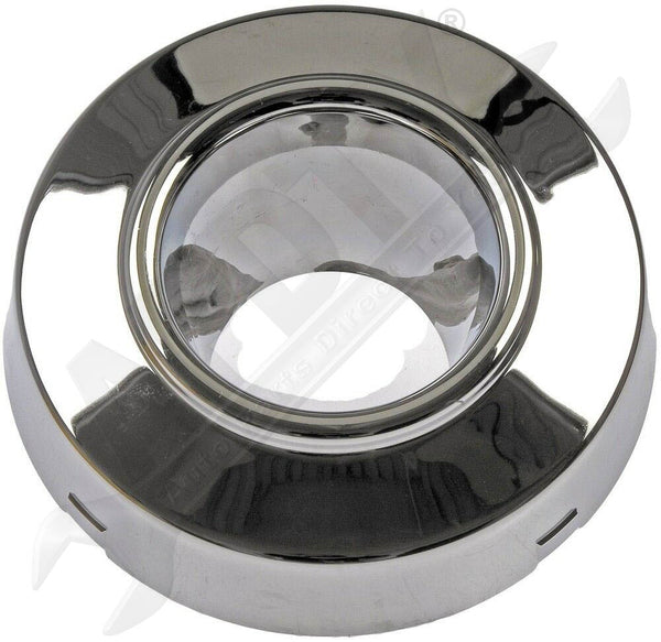 APDTY 010165 Front - Chrome Wheel Center Cap