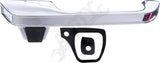 APDTY 01136 Exterior Chrome Metal Door Handle Right Passenger-Side Front or Rear