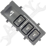 APDTY 012164 4WD Four Wheel Drive Selector Switch (Models Without Auto Button)
