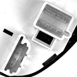 APDTY 012171 4WD Four Wheel Drive Selector Switch Dash Mounted w/ 4-Wheel Auto