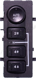 APDTY 012183 Four Wheel Drive Selector Switch (NP8; Models With AUTO Button)