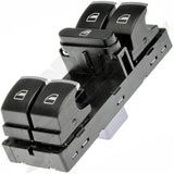 APDTY 012682 Power Window Switch With Chrome Tips Front Left