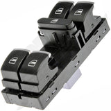 APDTY 012682 Power Window Switch With Chrome Tips Front Left