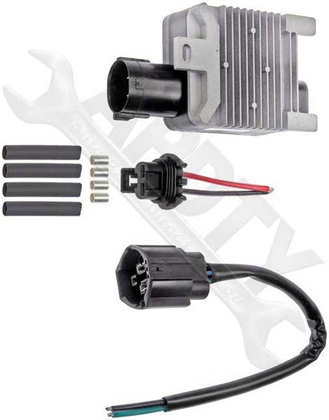 APDTY 013310 Radiator Fan Relay Replaces 6W1Z-8B658-AC