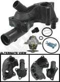 APDTY 013321 Thermostat Complete With Upper & Lower Plastic Water Housing Outlet