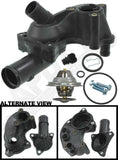 APDTY 013321 Thermostat Complete With Upper & Lower Plastic Water Housing Outlet