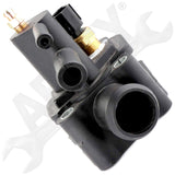 APDTY 013413 Coolant Air Bleeder Water Outlet Housing w/CTS Coolant Temp Sensor