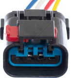 APDTY 013414-Harness 4-Wire Pigtail For Radiator Cooling Fan Speed Control Relay
