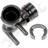 APDTY 013519 Radiator Coolant Filler Cap Filler Neck Plastic Nozzle Pipe