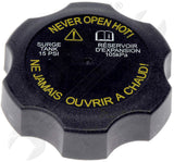 APDTY 0136712 Heavy Duty Coolant Reservoir Cap Fits Multiple Vehicles See Chart