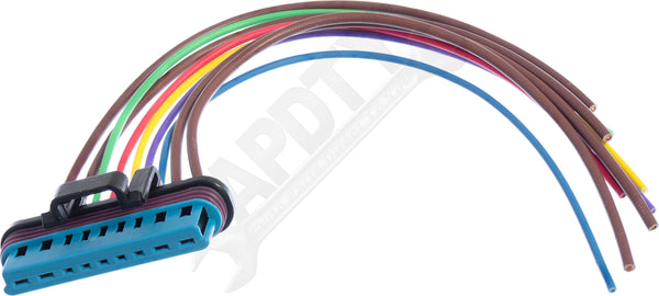 APDTY 015299 UVC Glow Plug Wiring Harness Pigtail Outer Connector