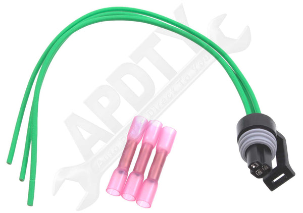 APDTY 015333 ICP Sensor Wiring Harness Pigtail Connector