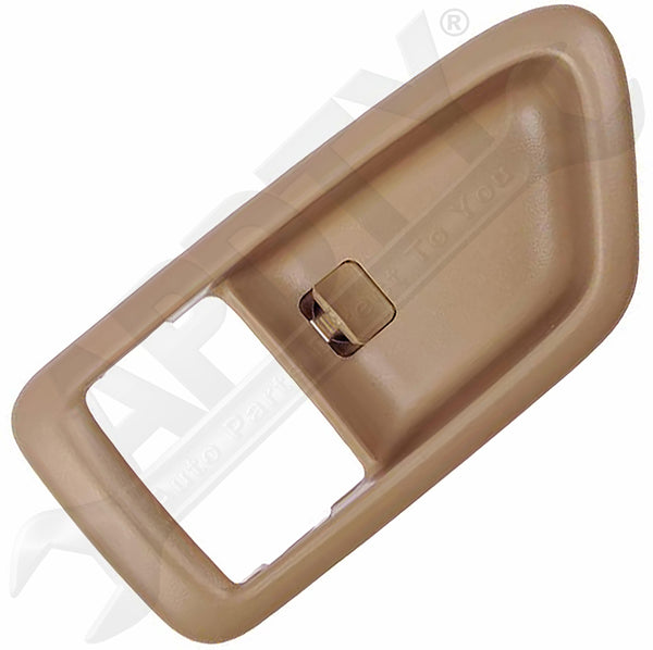 APDTY 02119 Interior Door Handle Left Front/Rear Bezel Smooth Tan